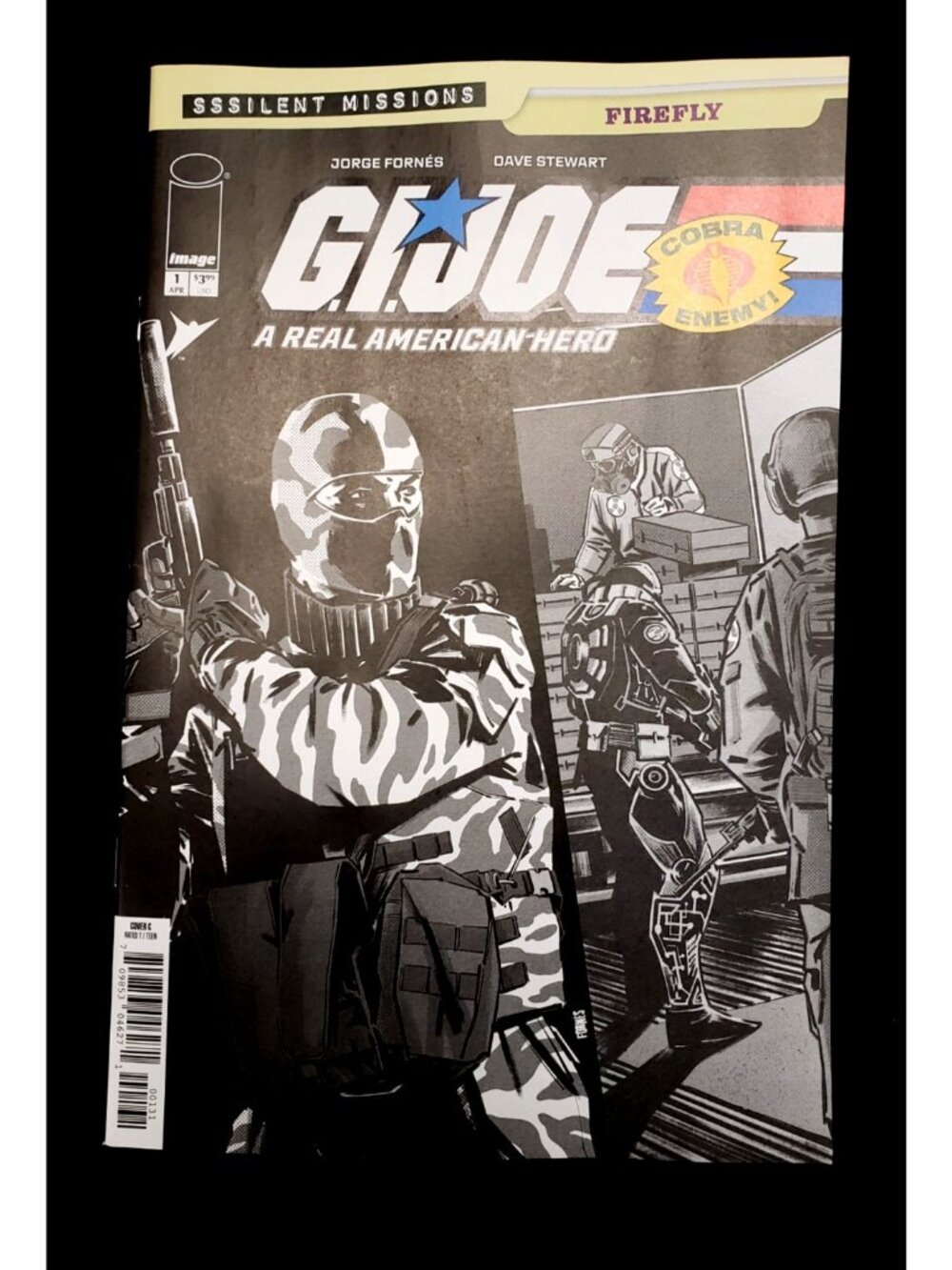 GI Joe SSSilent Missions Firefly #1 Prestige Variant Set A B 1:10 Fornes - Picture 4 of 9